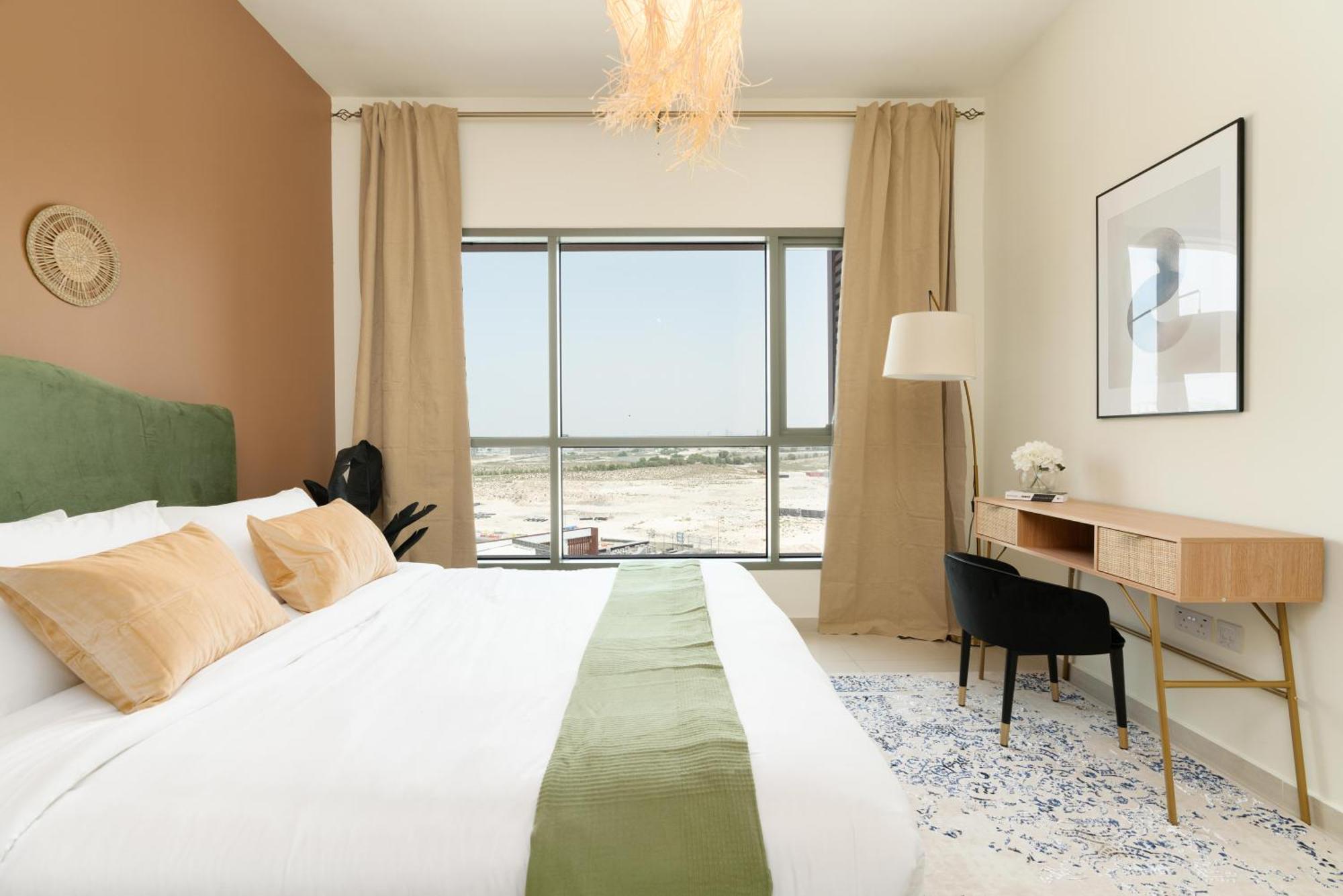 Oasis In - Expat Preferred Community - The Greens - The Views - Perfect For Business And Pleasure - Close To Metro - Park, Lakes And Jogging 1 Min Walk Away - Yoga Classes By The - 4 People - Big Balcony - 3 Min Drive To Sheikh Zayed Apartment *
