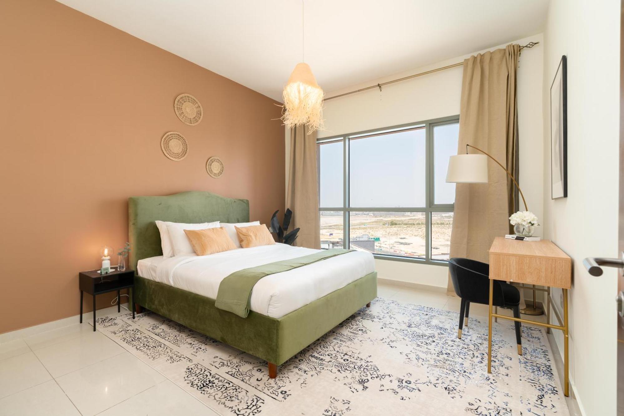 Oasis In - Expat Preferred Community - The Greens - The Views - Perfect For Business And Pleasure - Close To Metro - Park, Lakes And Jogging 1 Min Walk Away - Yoga Classes By The - 4 People - Big Balcony - 3 Min Drive To Sheikh Zayed Apartment Dubai