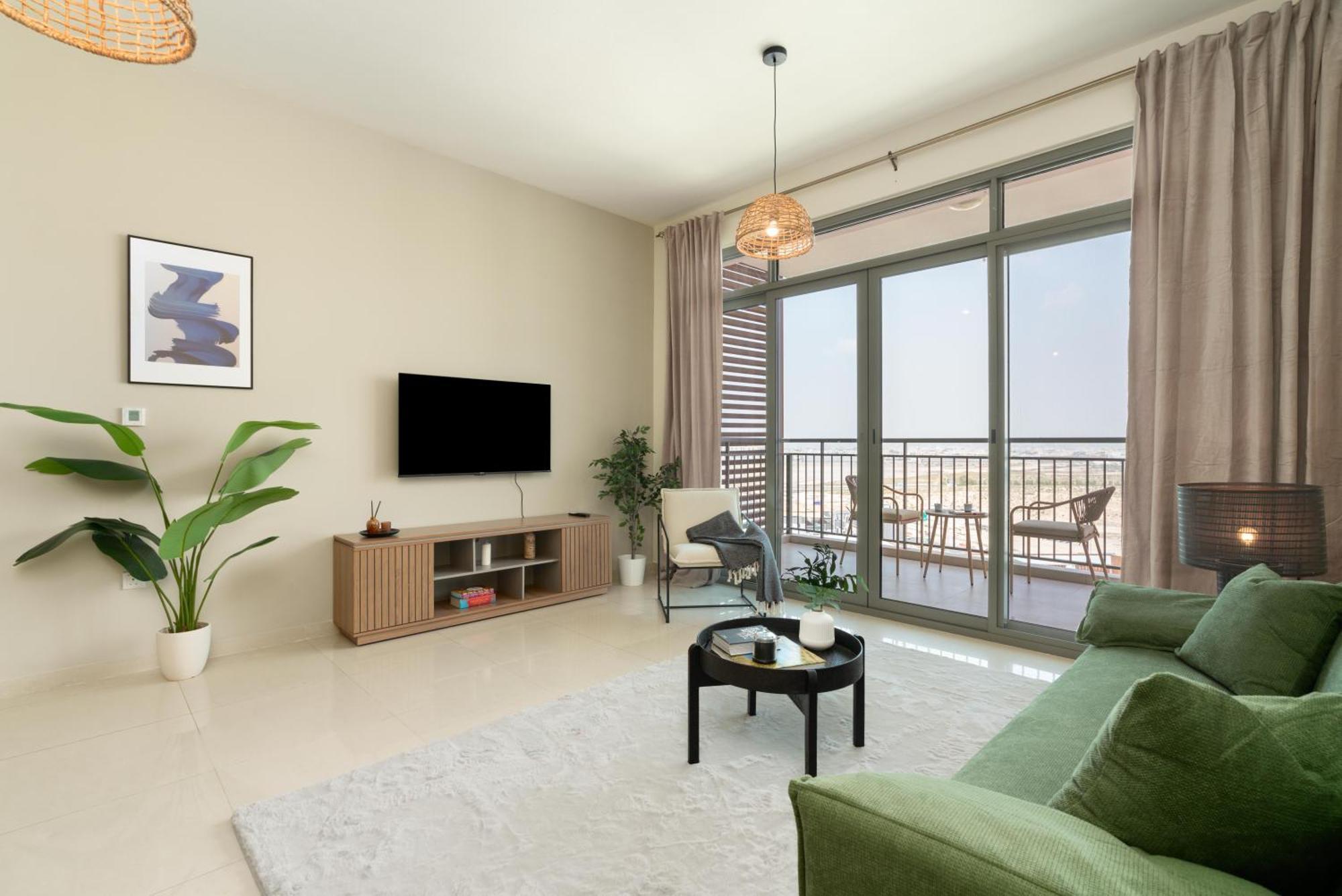 Oasis In - Expat Preferred Community - The Greens - The Views - Perfect For Business And Pleasure - Close To Metro - Park, Lakes And Jogging 1 Min Walk Away - Yoga Classes By The - 4 People - Big Balcony - 3 Min Drive To Sheikh Zayed Apartment Dubai